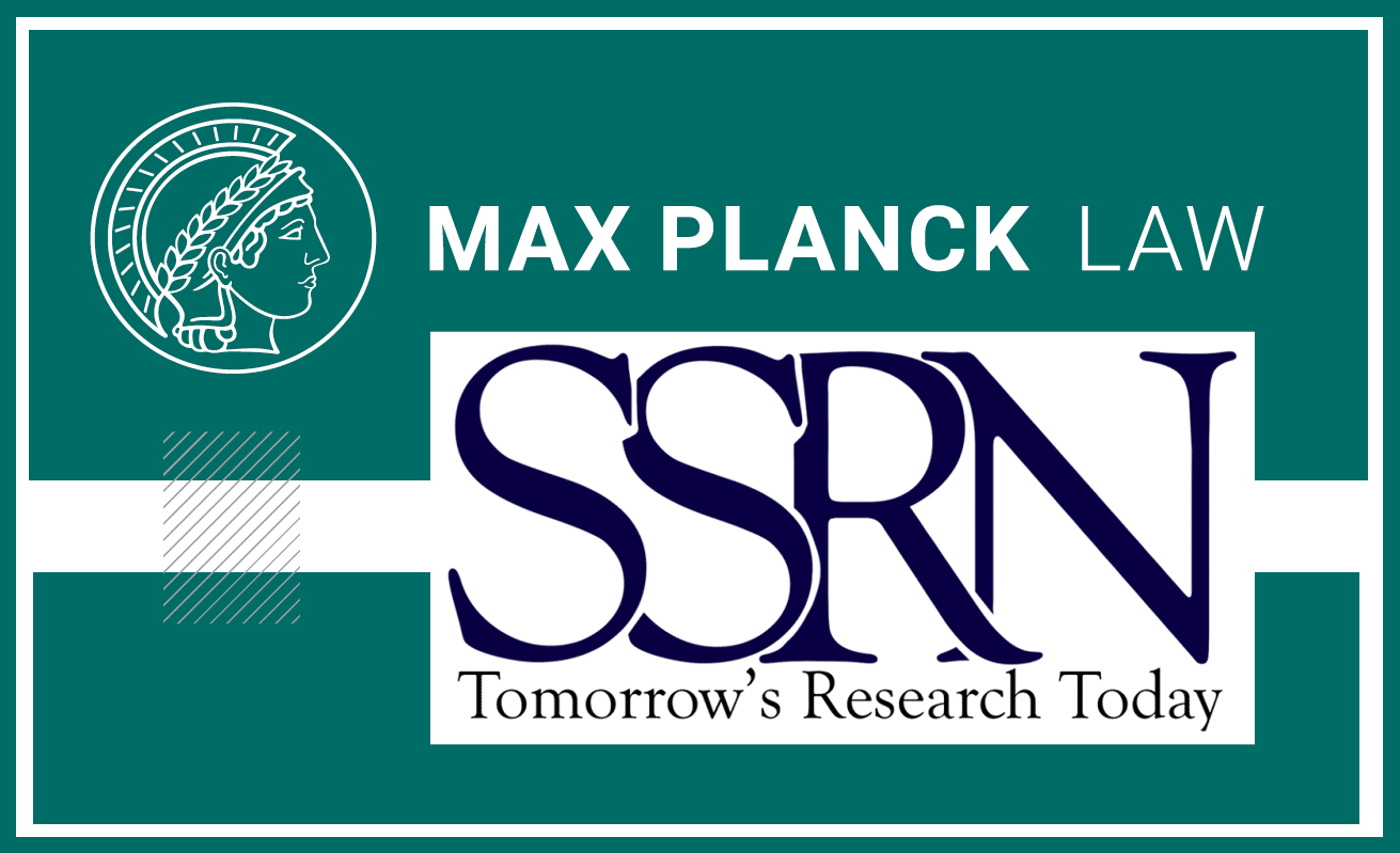 Max Planck Law Partners With SSRN - Max Planck Law